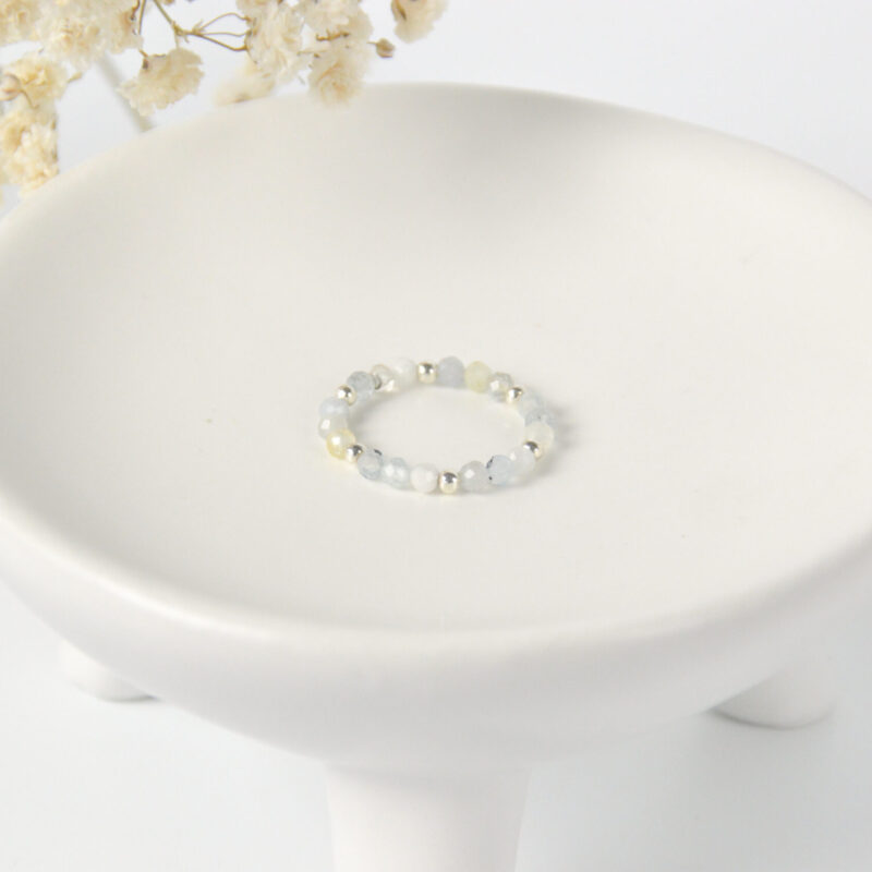 Aquamarijn ring