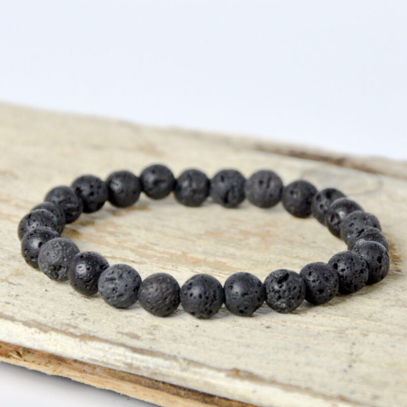 Lavasteen zwart heren