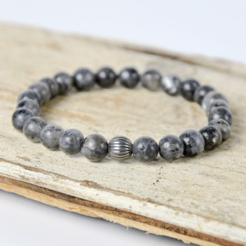 Larvikiet zilver heren