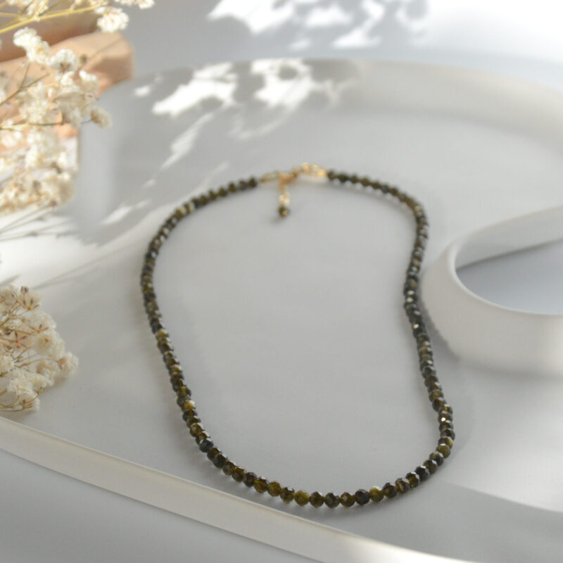 Golden Obsidiaan ketting