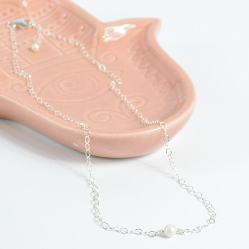 Parel ketting subtiel